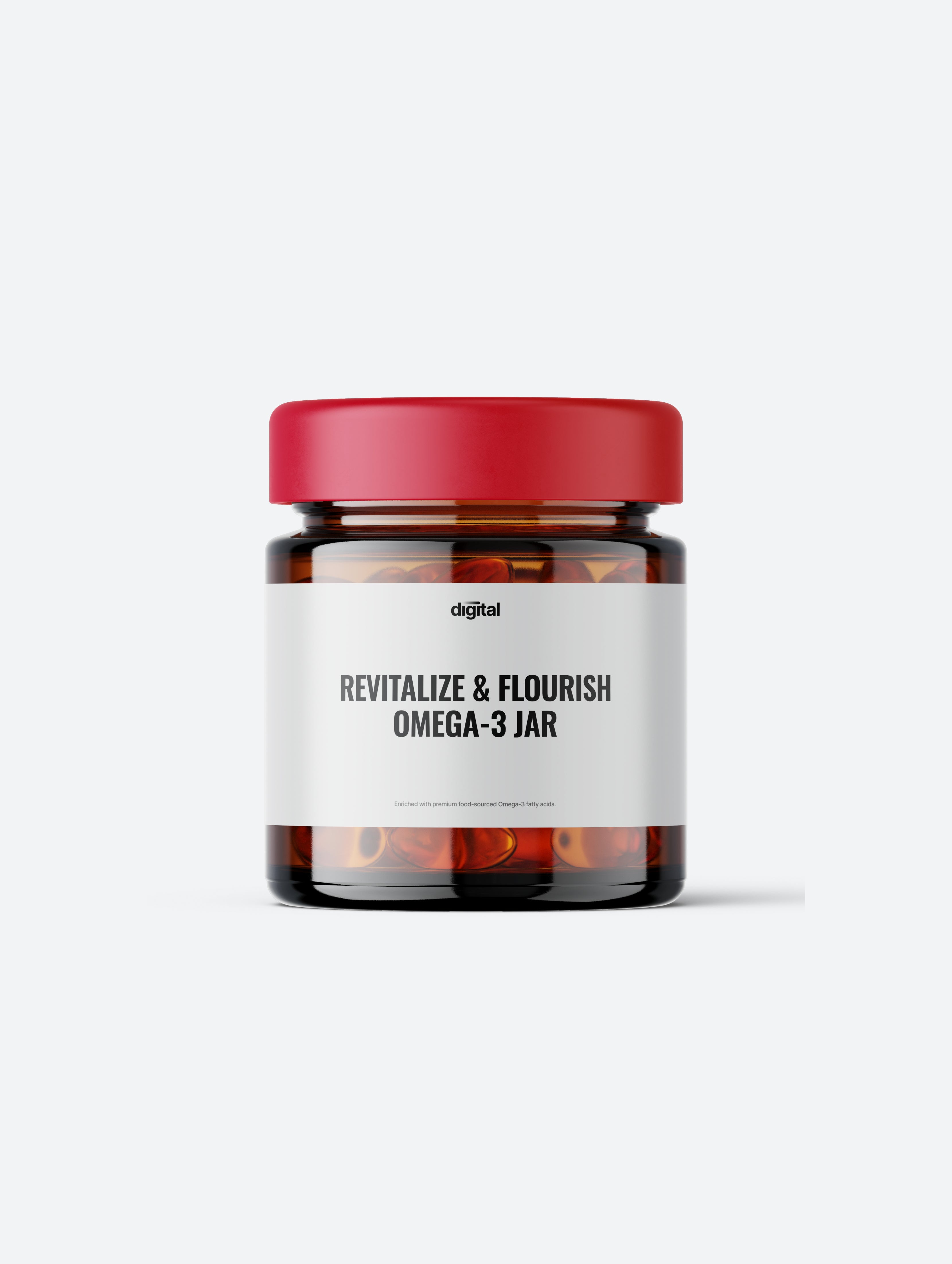 Revitalize & Flourish Omega-3 Jar