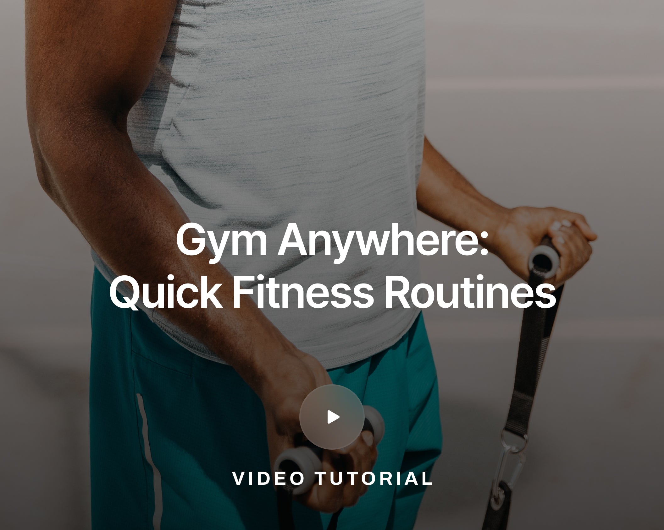 Gym Anywhere: Quick Fitness Routines